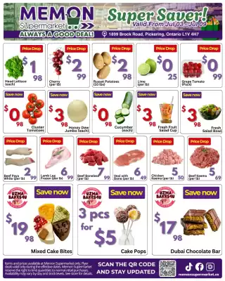 Memon Supermarket flyer (valid until 10-07)
