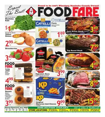 Food Fare flyer (valid until 10-07)