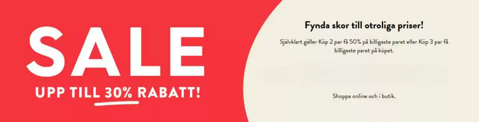 Skopunkten reklamblad (giltig till och med 18-07)