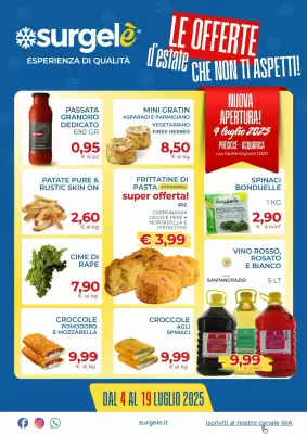 Volantino Surgelè