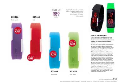 Honey Fashion Accessories catalogue week 27 Page 105