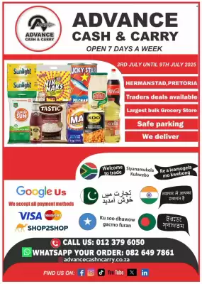 Advance Cash n Carry catalogue