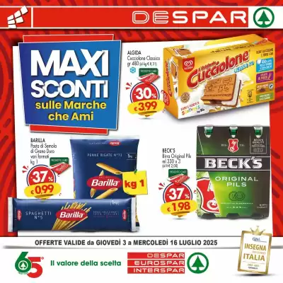 Volantino Despar (valido fino al 16-07)