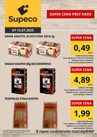Supeco gazetka tydzień 28 Strona 1