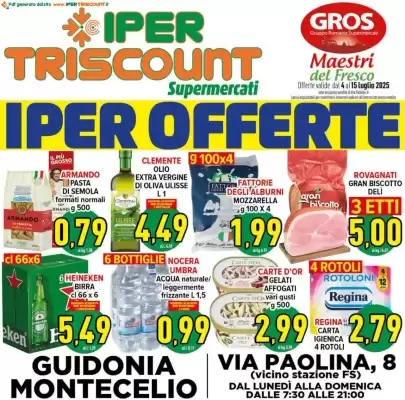Volantino Iper Triscount