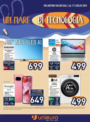 Volantino Unieuro (valido fino al 17-07)
