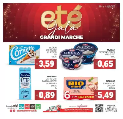 Volantino Eté (valido fino al 14-07)