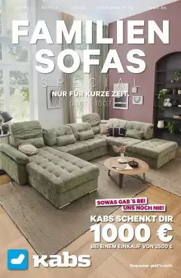 Kabs Polsterwelt Prospekt (gültig bis 10-07)