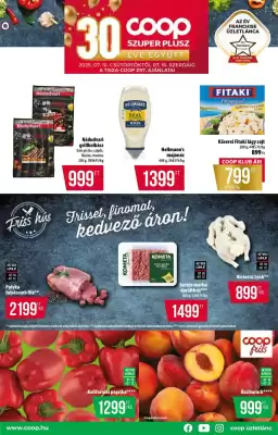 Coop akciós újság