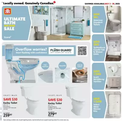 Home Hardware flyer (valid until 31-07)