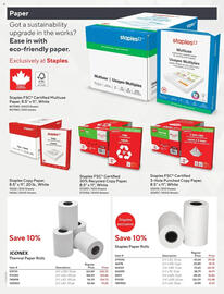 Staples flyer Page 7