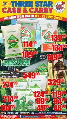 Three Star Cash and Carry catalogue