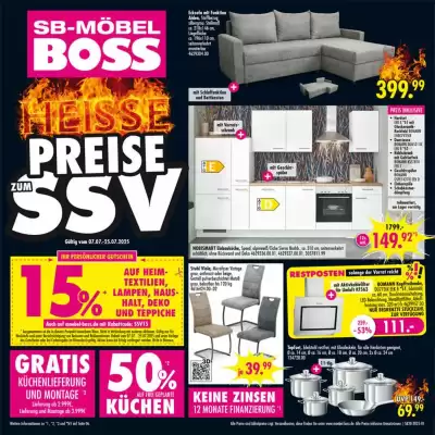 Möbel Boss Prospekt (gültig bis 27-07)