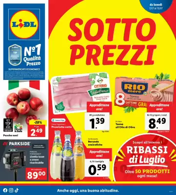 Volantino Lidl (valido fino al 13-07)