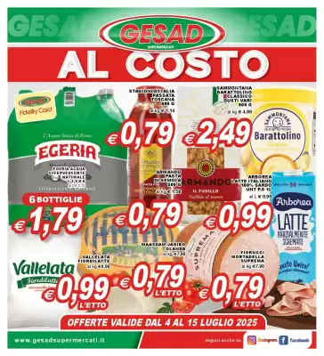 Volantino Gesad Supermercati (valido fino al 15-07)