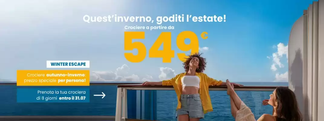 Volantino Costa Crociere (valido fino al 31-07)