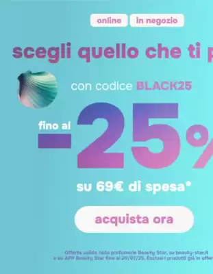 Volantino Beauty Star (valido fino al 20-07)