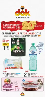 Volantino Supermercati Dok (valido fino al 12-07)