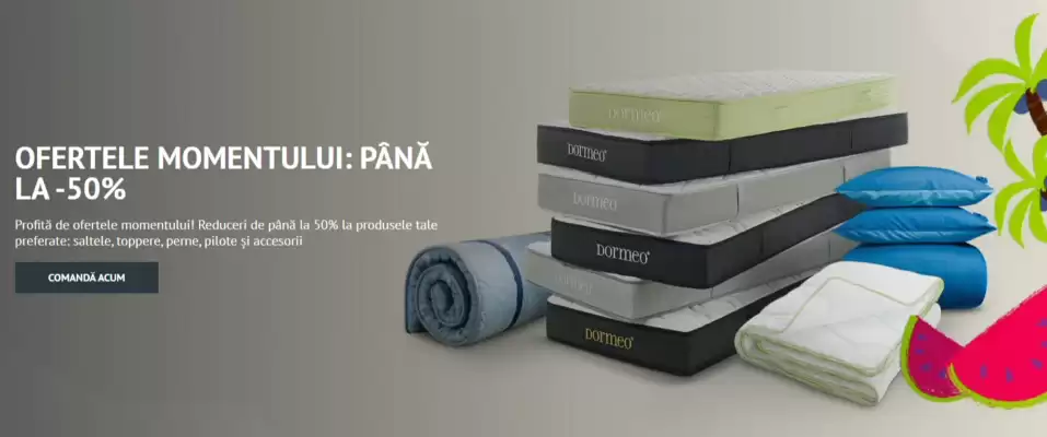 Catalog Dormeo (valid până la 10-07)