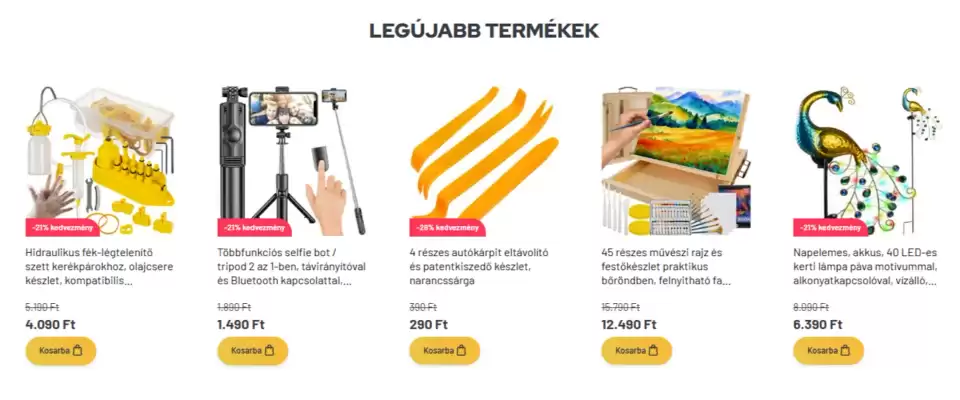 BravúrShop akciós újság