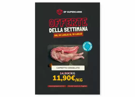 Volantino EP Supercarni (valido fino al 10-07)