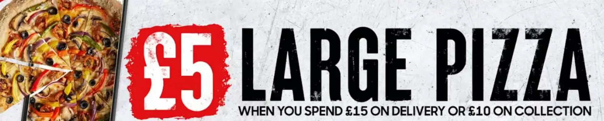 Pizza Hut leaflet (valid until 31-07)