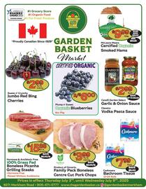 The Garden Basket flyer week 27 Page 1