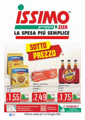 Volantino Issimo supermercado (valido fino al 16-07)