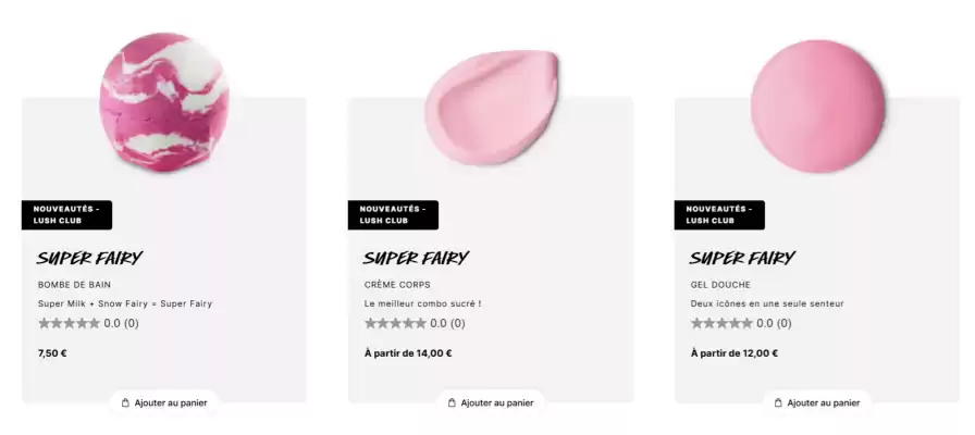 Catalogue Lush (valable jusqu'au 20-07)