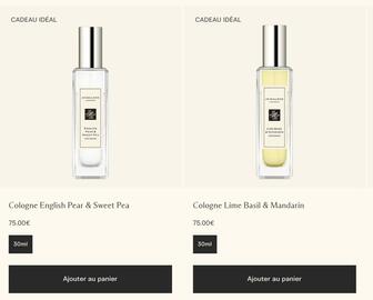 Catalogue Jo Malone page 1