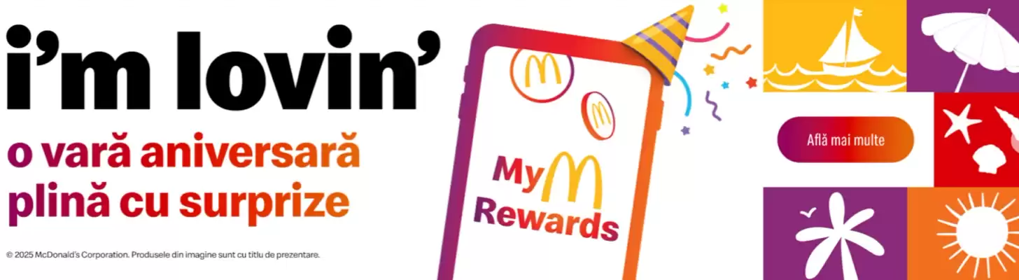 Catalog McDonald's (valid până la 31-07)
