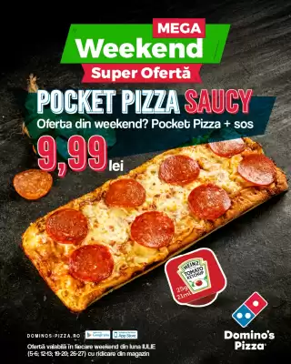 Catalog Domino's Pizza (valid până la 31-07)