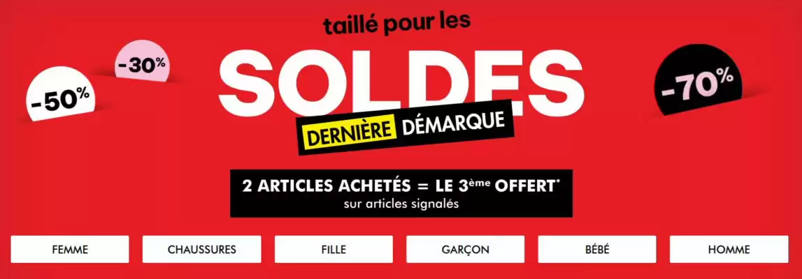 Catalogue Gémo (valable jusqu'au 22-07)