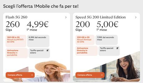Volantino 1Mobile Pagina 1