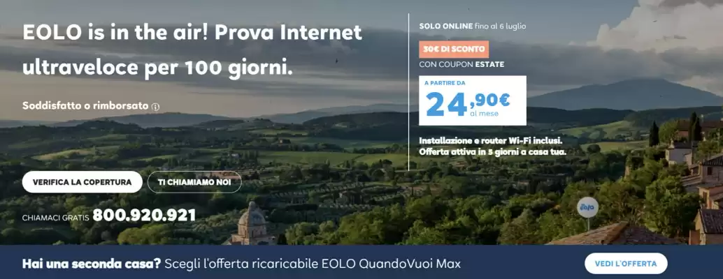 Volantino Eolo (valido fino al 27-07)