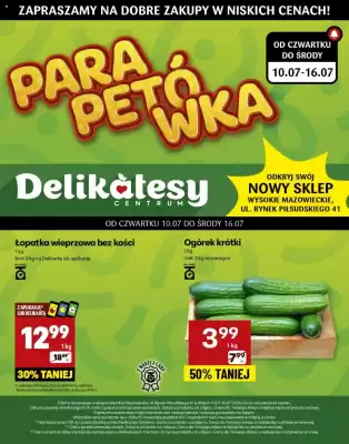 Delikatesy Centrum gazetka (ważność do 16-07)