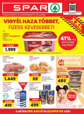 Spar akciós újság (érvényes eddig: 16-07)