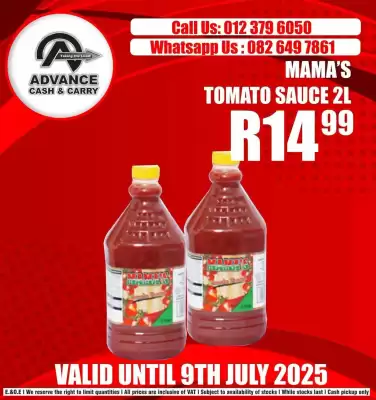 Advance Cash n Carry catalogue (valid until 9-07)