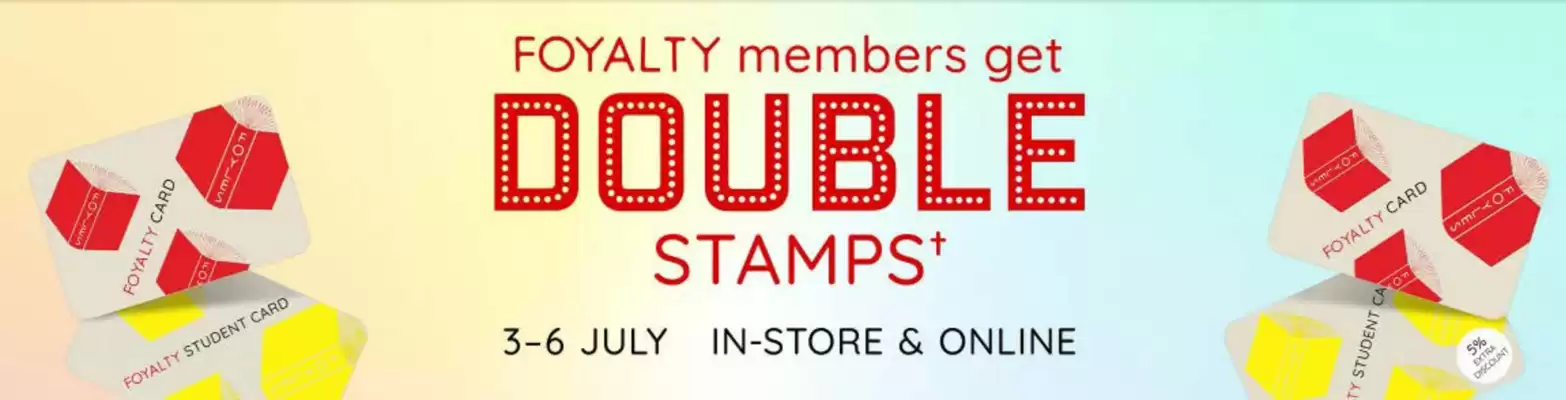 Foyles leaflet (valid until 6-07)