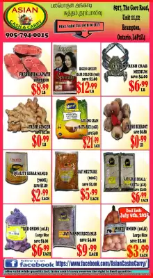 Asian Cash & Carry flyer (valid until 10-07)