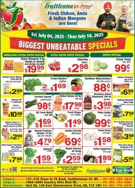 Fruiticana flyer week 27 Page 1