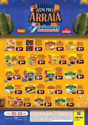 Catálogo Supermercados Jau Serve (válido até 22-07)