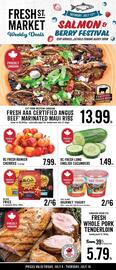 Fresh St Market flyer week 27 Page 1
