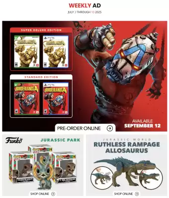 GameStop flyer (valid until 9-07)