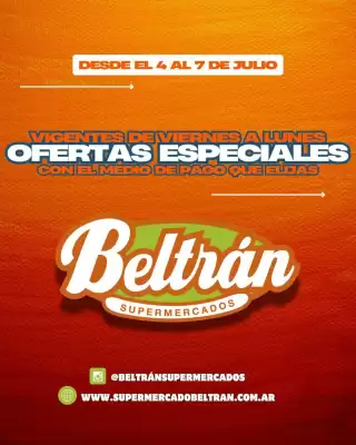 Catálogo Beltrán Supermercados (válido hasta 7-07)