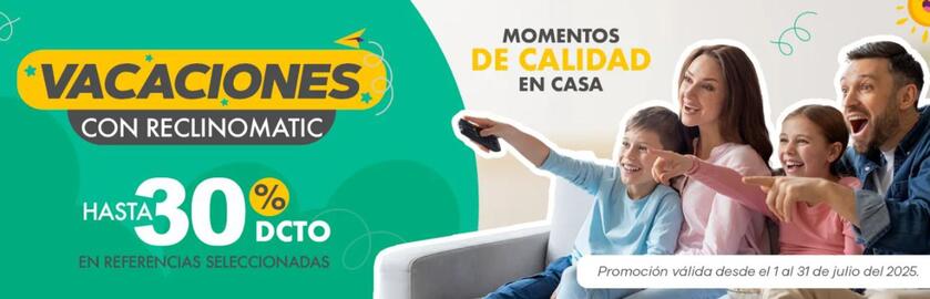 Catálogo Reclinomatic Página 1