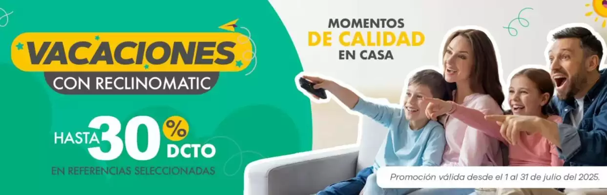 Catálogo Reclinomatic (válido hasta 31-07)