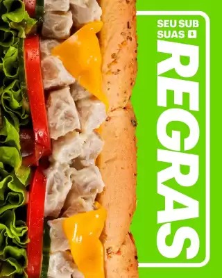 Catálogo Subway (válido até 31-07)