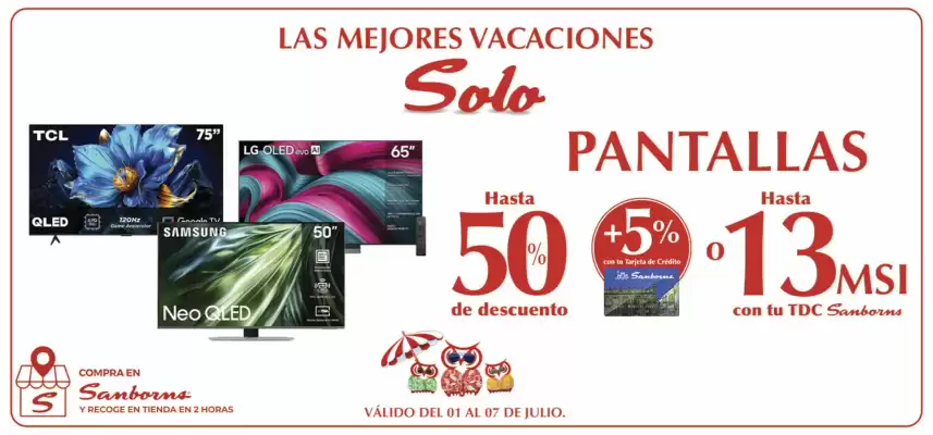 Catálogo Sanborns
