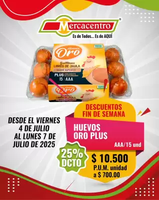 Catálogo MercaCentro (válido hasta 7-07)